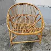 Rattan armchair