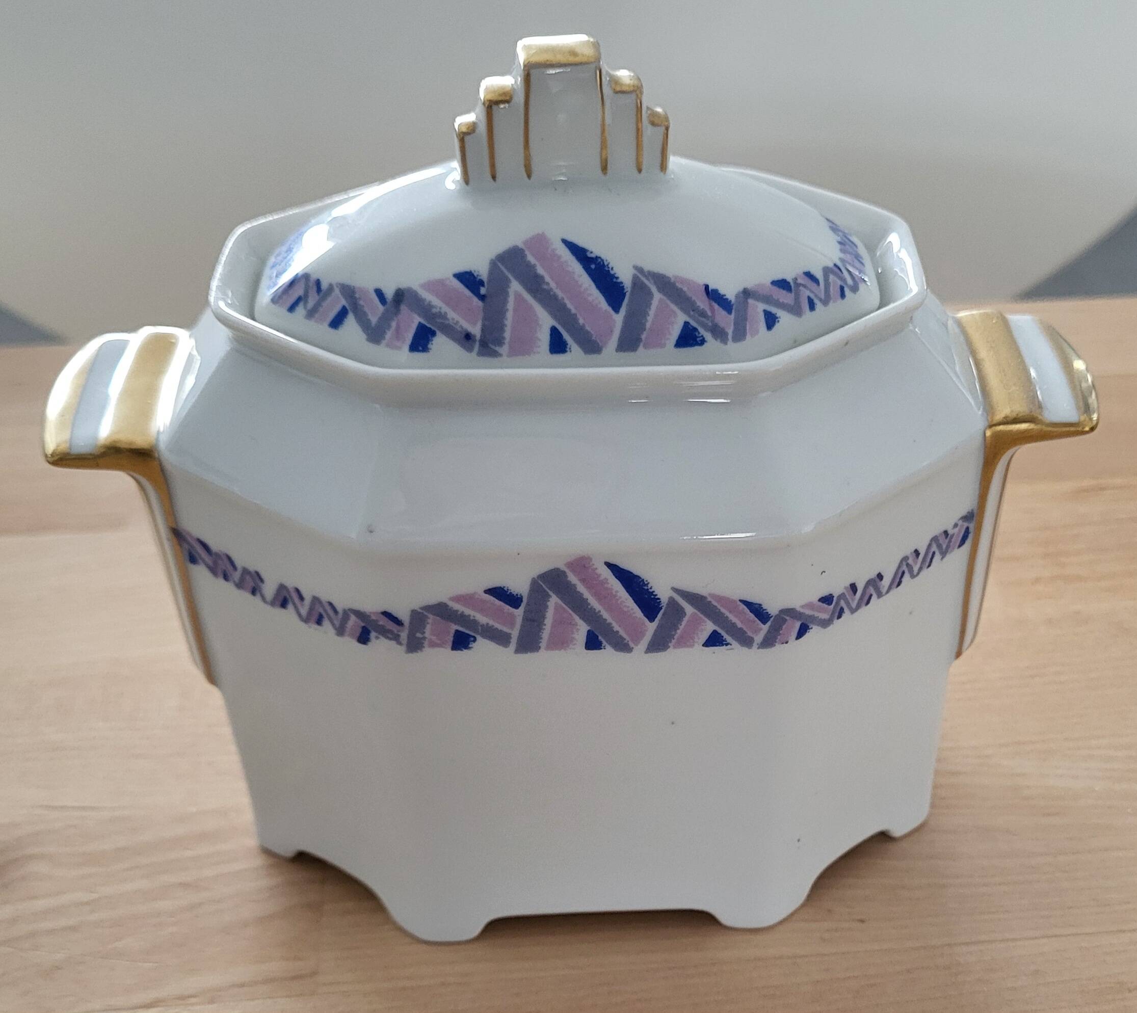 Art Deco coffee/tea service Bernardaud Limoges 1930s