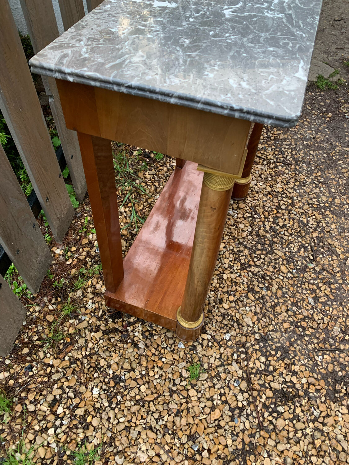 19th century Empire console