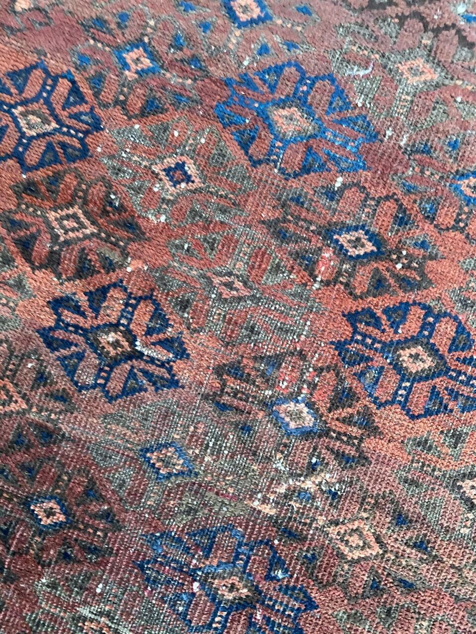 Old carpet Afghan Belutch 85x136 cm