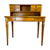 Bureau bonheur du jour en chêne massif