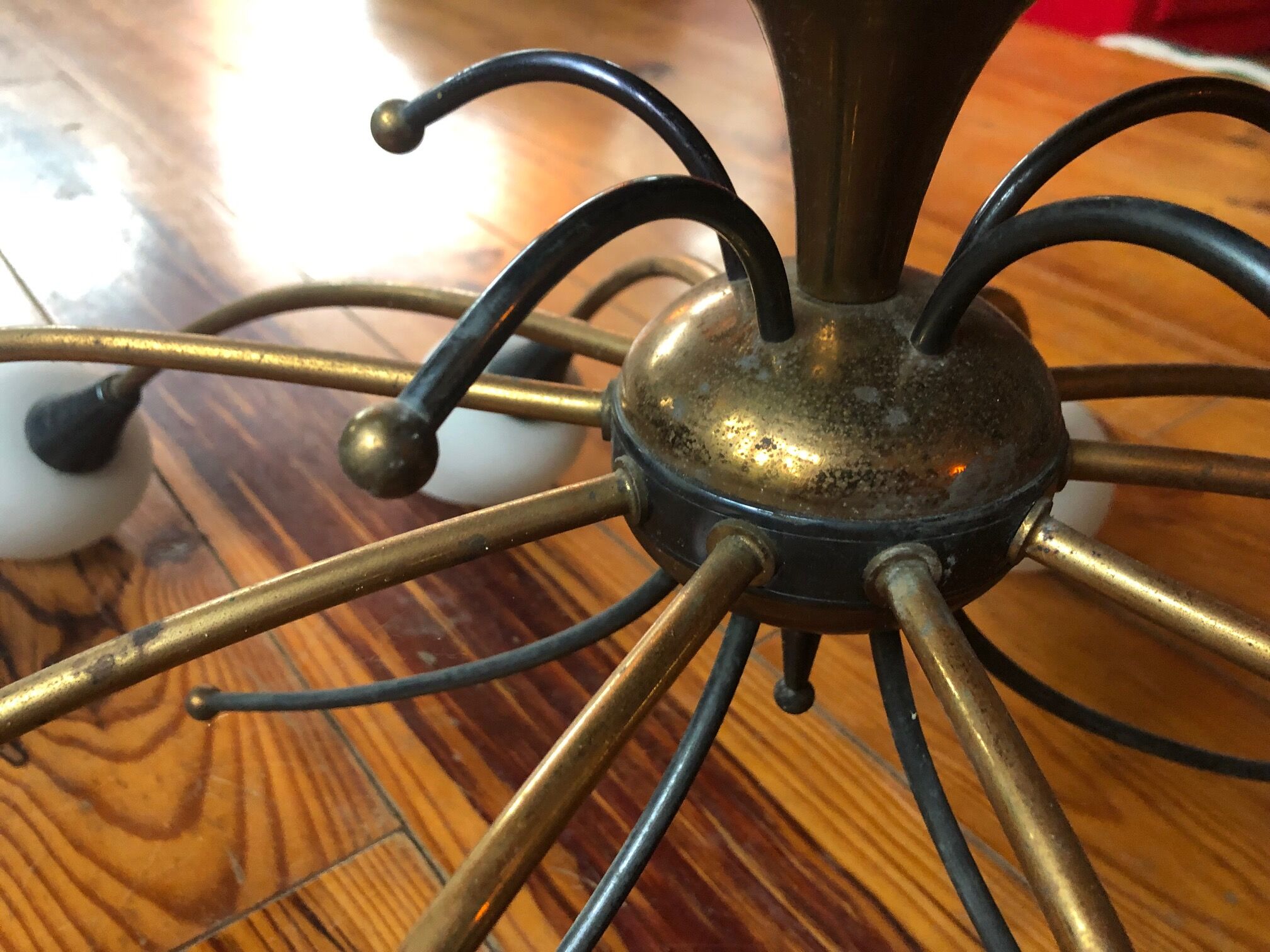 Sputnik style chandelier 50