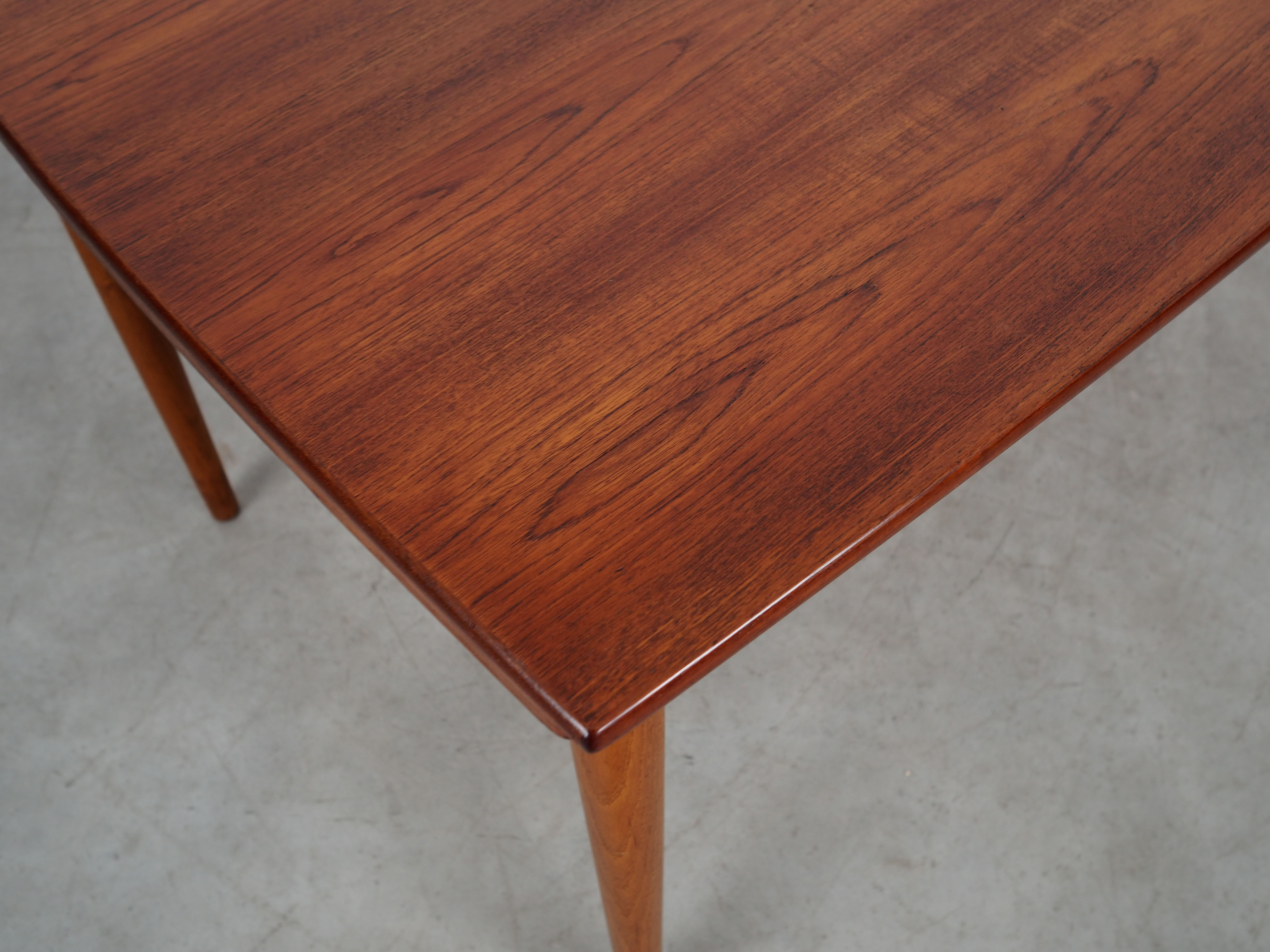 Teak table, danish design, 1970s, production: denmark