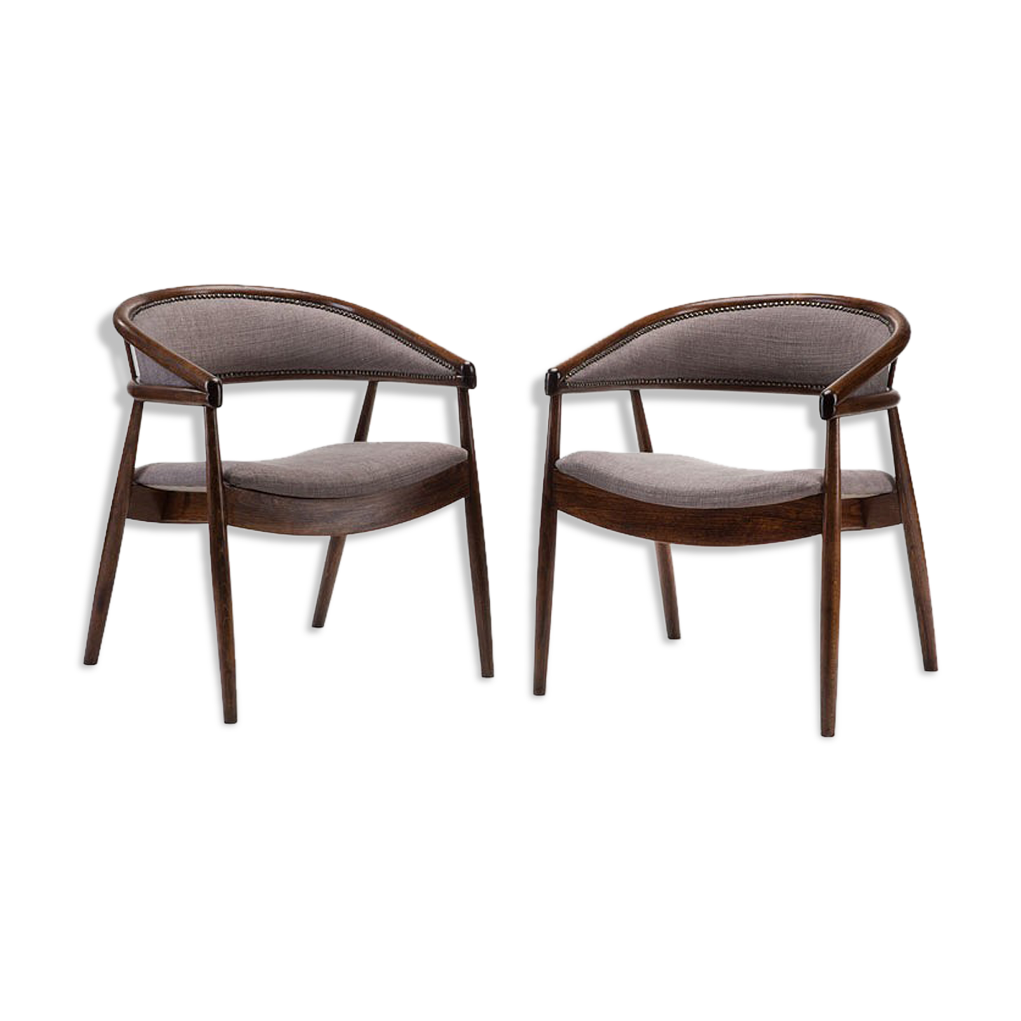 Pair of type B-3300 armchairs