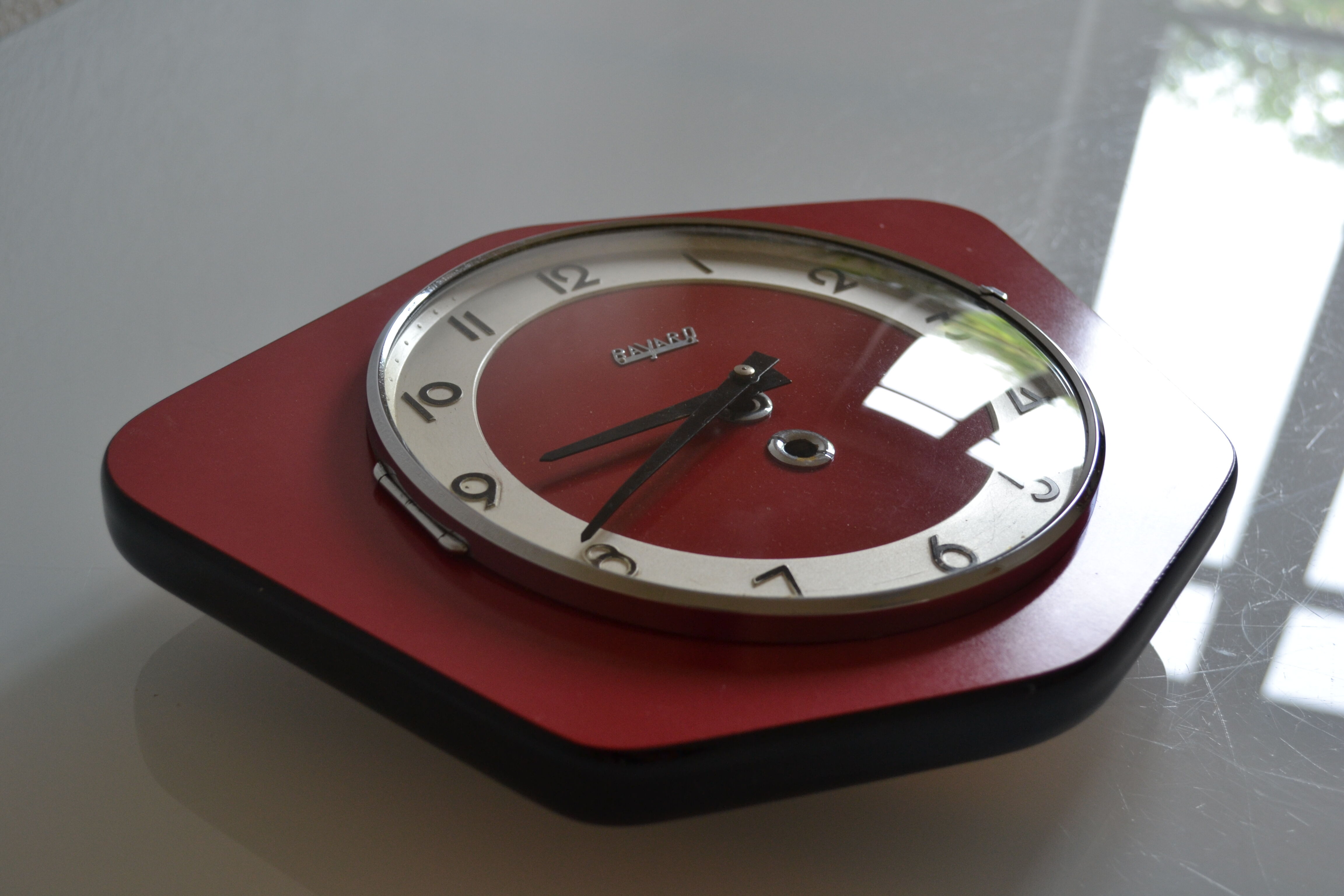 Formica Bayard 60's clock