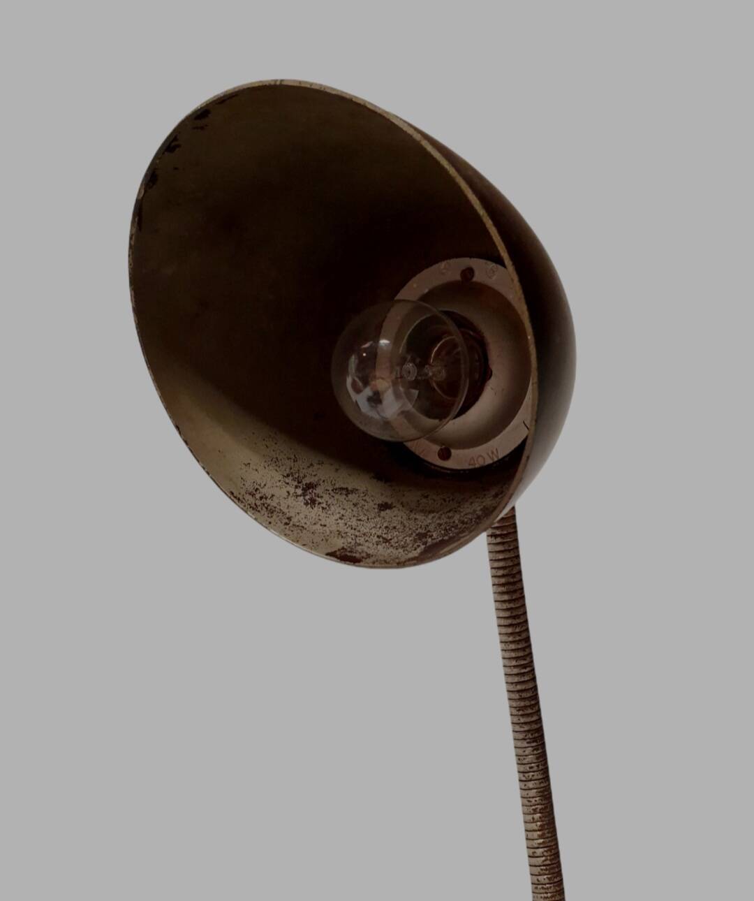 Industriële bureaulamp in bakeliet, E. K. Cole, jaren 30, Tsjechië.