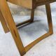 Pair of vintage folding wooden chairs by Aldo Jacober