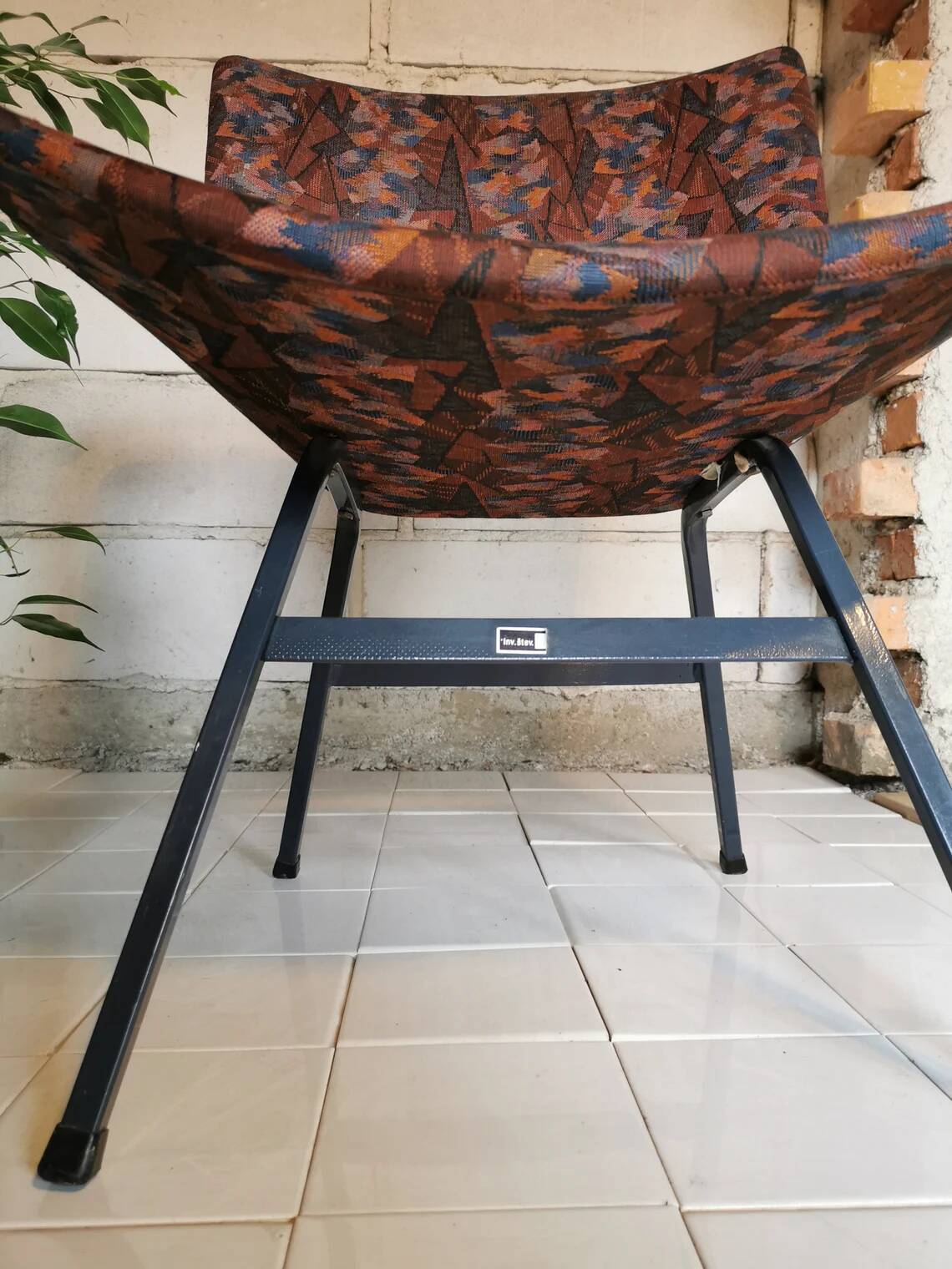 Vintage Lupina Shell Lounge Chair: Niko Kralj, Retro 1960s Yugoslav Design