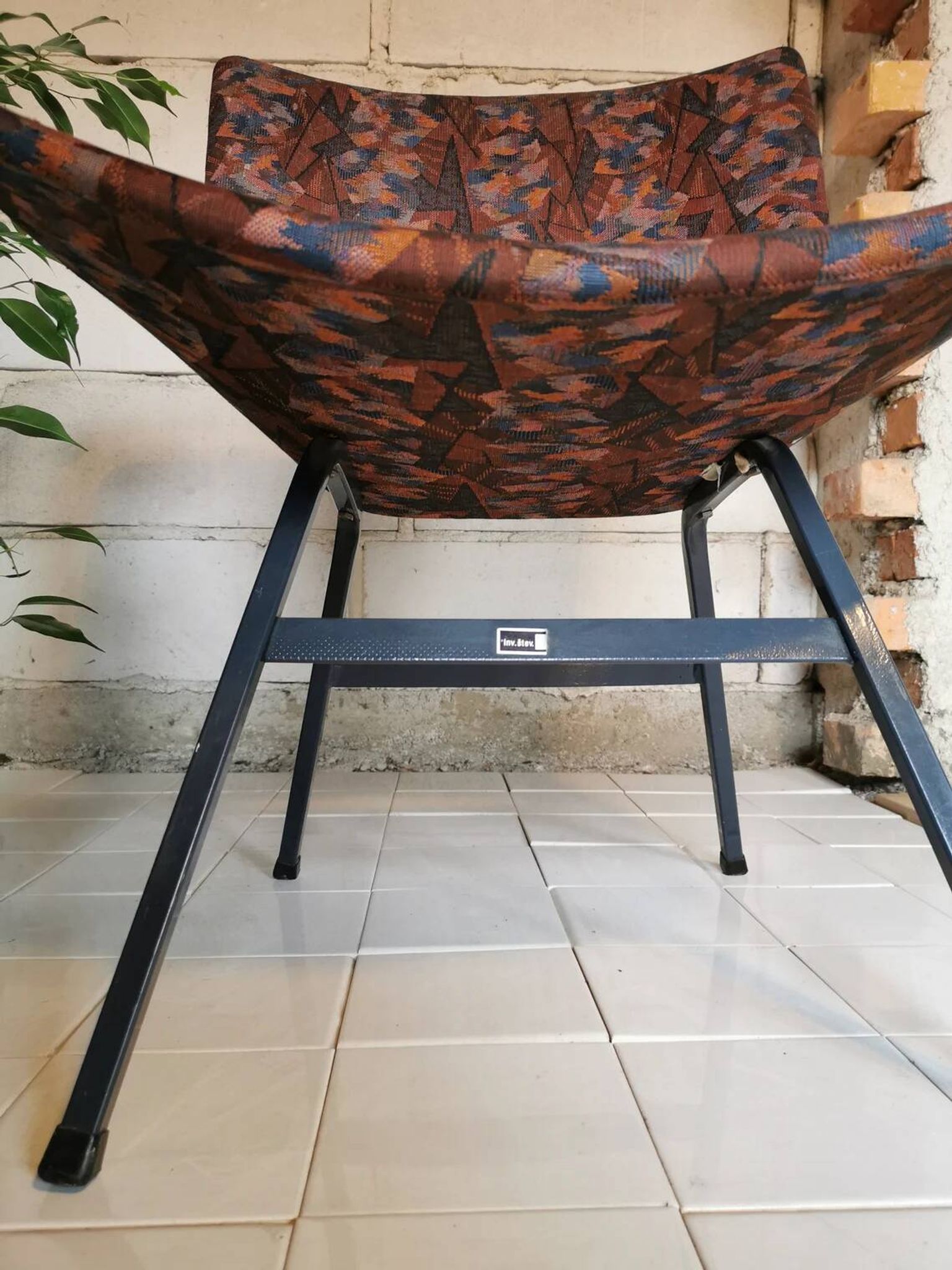 Vintage Lupina Shell Lounge Chair: Niko Kralj, Retro 1960s Yugoslav Design