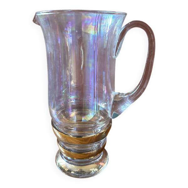 Pichet irisé Dorthy Thorpe, années 50-60