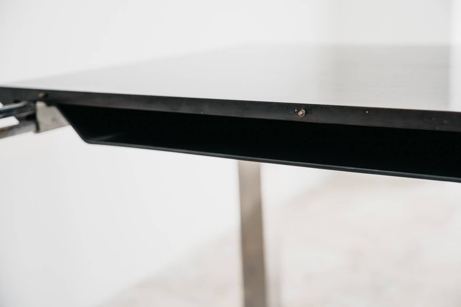 Table à manger extensible Giovanni Offredi Saporiti design années 70