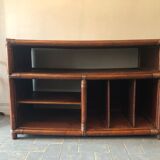 TV stand, hifi and vintage vinyls