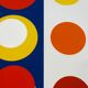 Silkscreen print by Geneviève Claisse 2010s