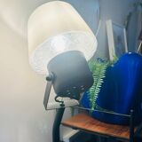 Vintage opaline designer floor lamp