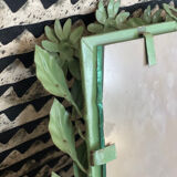 Vintage Italian metal mirror