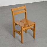 Set of four Maison Regain chairs for Les Arcs, circa 1970