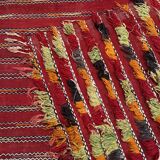 Moroccan kilim zemmour rug - 386 x 168 cm