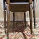 Octagonal side table from the Art Deco period.