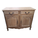Buffet Louis xv en chêne brut