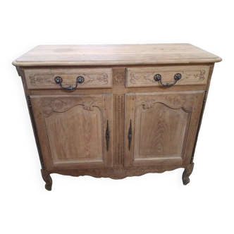 Louis xv sideboard in raw oak