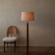 Vintage Wooden Floor Lamp by Bony Design | Dutch Design | 1970s–80s