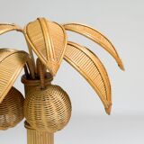 Vintage palm tree lamp