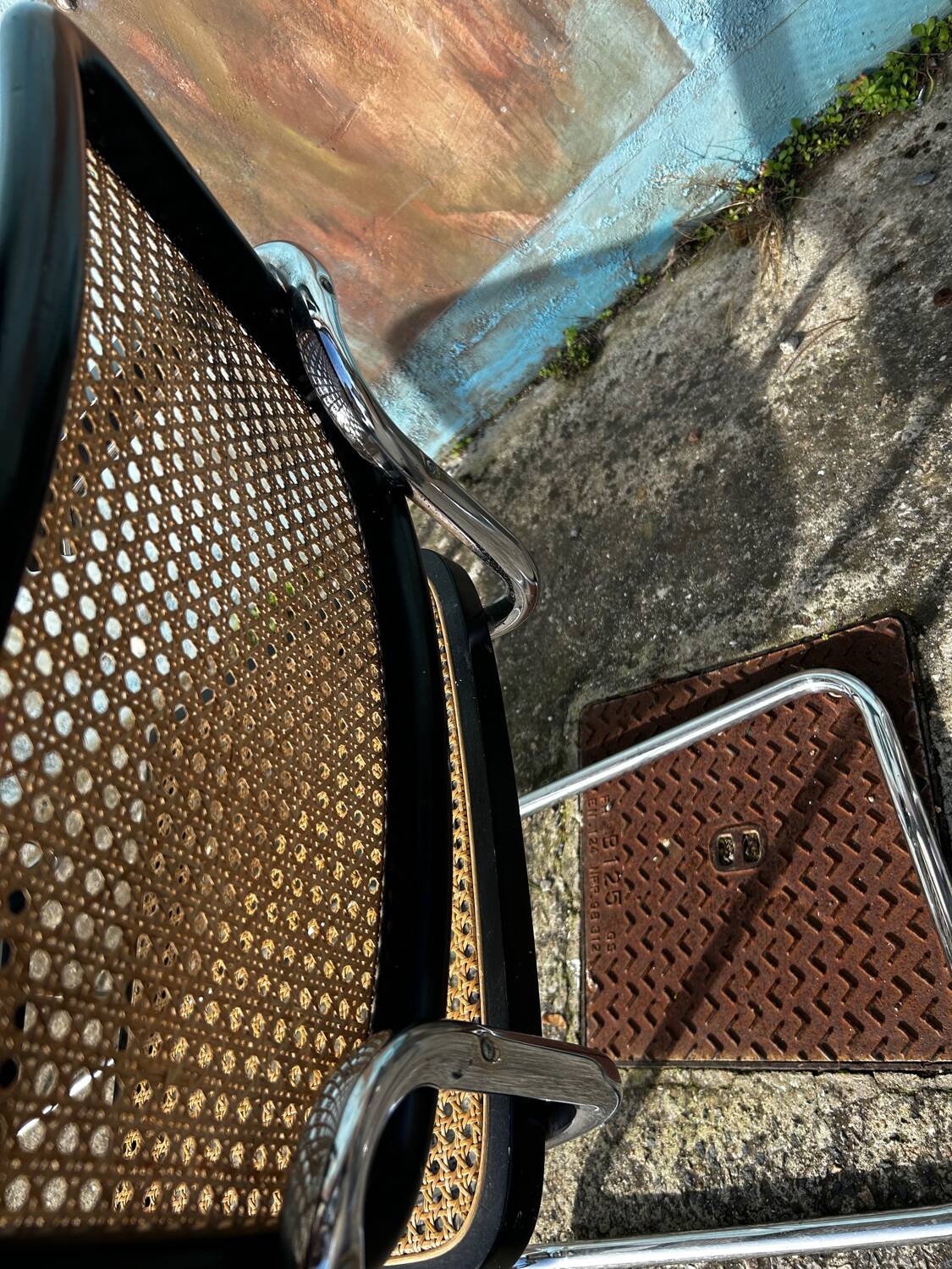 Set of 4 Cesca chairs by Marcel Breuer