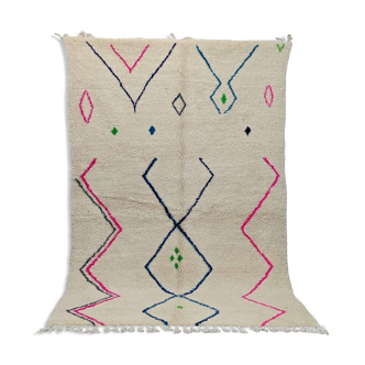 Tapis Marocain berbère 250 x 157 cm tapis Azilal en laine