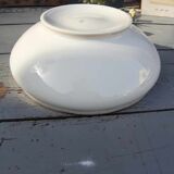 old white and gold LIMOGES porcelain fruit-saladier-plate cup