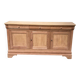 Louis Philippe rustic buffet, vintage, renovated in wood from the 1960s.