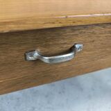 Vintage farmhouse coffee table made of solid wood.