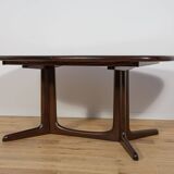 Mid-Century Teak Extendable Table by N.O. Møller for Gudme Furniture Factor