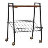 Desserte avec porte-magazines, années 1960