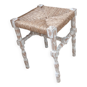 Tabouret en bois style indien