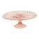 Pink Art Deco Cake Plate Pastry Dish Val Saint Lambert 34cm