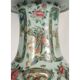 Early 20th century Chinese lamp, porcelain and gilt bronze