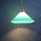 Turquoise shoemaker lamp