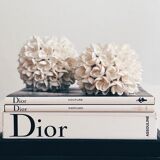 Candlestick in bali shells vintage bohemian size M