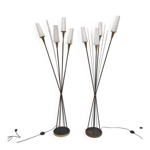 Paire de lampadaires - lunel