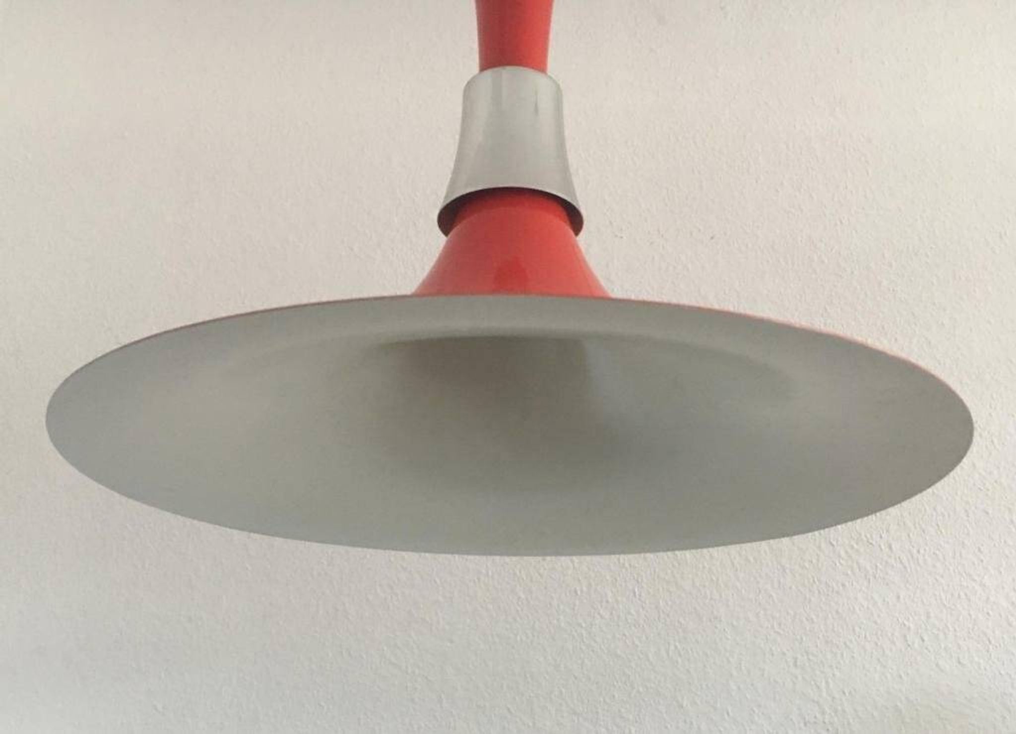 Vintage Danish suspension by Bent Nordsted for Lyskaer, 1970s.