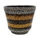 German Scheurich Fat Lava West Germany flowerpot, 1970s