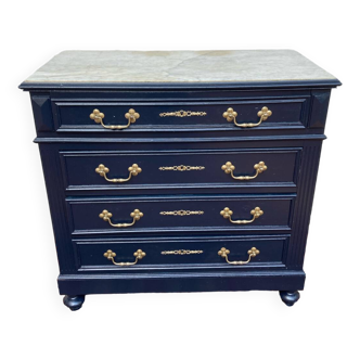 Commode avec marbre