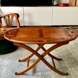 Boat table Butler in beech wood