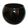 Vase boule couleur noire
