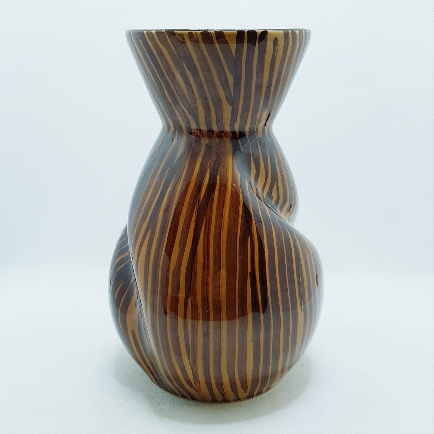 Vase abstrait Domino de Sarreguemines