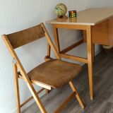 Desk 3 vintage drawers and its chair