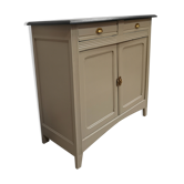 Buffet old Parisian patina shabby chic gustavien loft