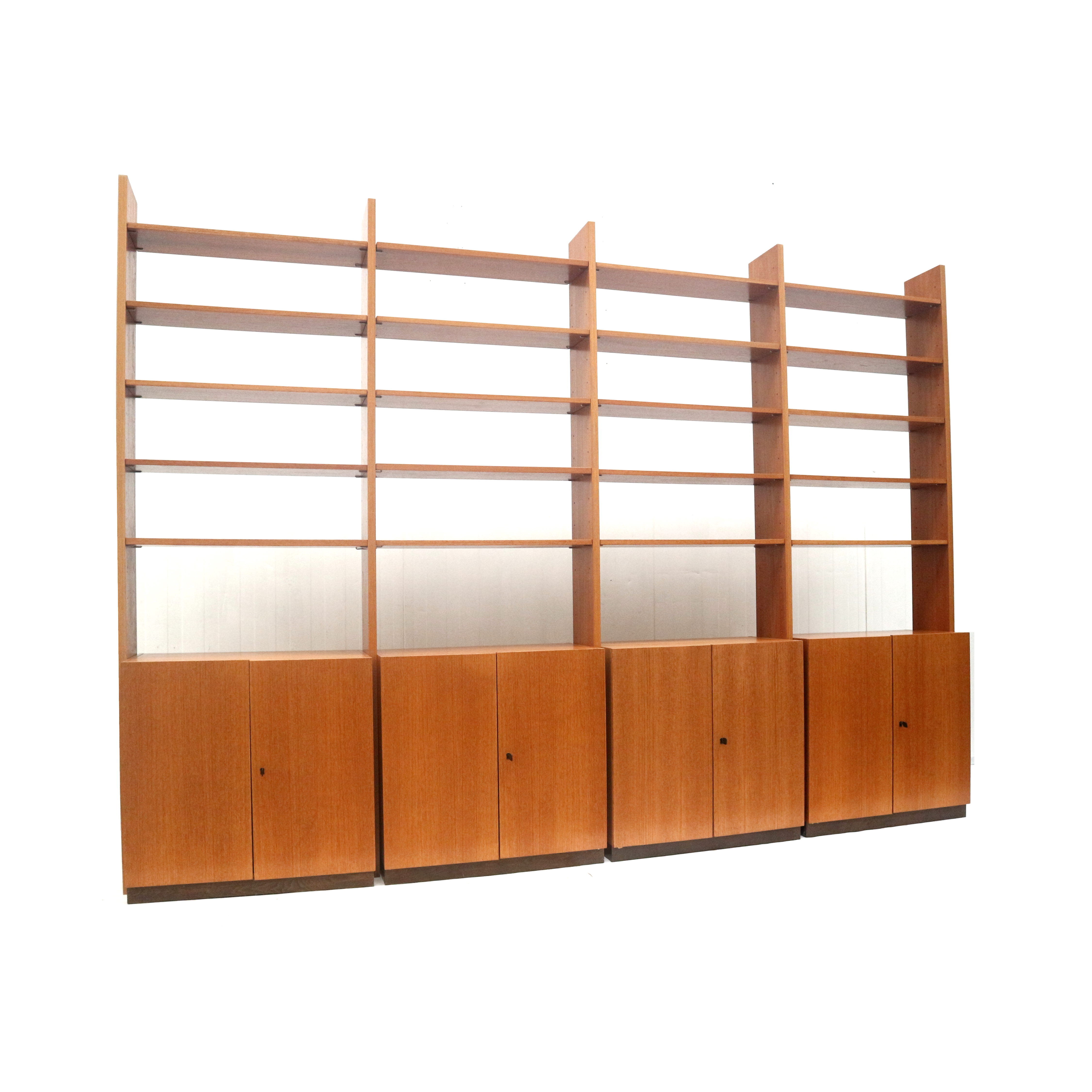Large freestanding wall system from Musterring made in the 1960