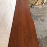 Teak enfilade stamped "TV furniture Paris"