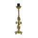 Elegant Floral Table Lamp Brass Art Nouveau Style 43cm